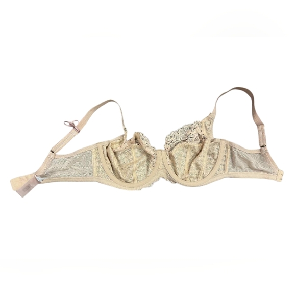 Panache NWT Full Cup Envy Bra Nude Lace Size 32E - Picture 3 of 6
